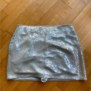 Abercrombie mini sequin skort